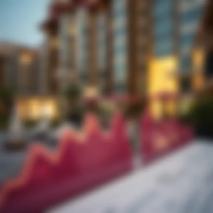 Real Estate Trends Influenced by Global Village Graphs illustrating real estate trends in Dubai