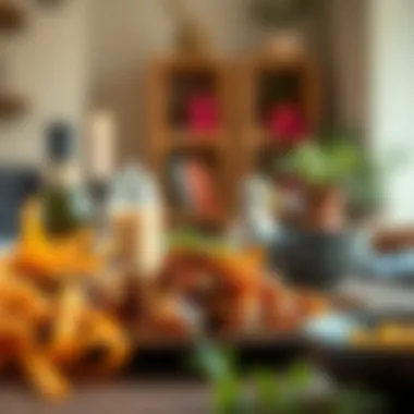 Culinary Artistry in Emirati Tradition A close-up view of a historical Emirati dish, highlighting its intricate details and presentation.