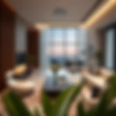 Contemporary Interiors in Dubai Modern living spaces in Dubai illustrating stylish interiors