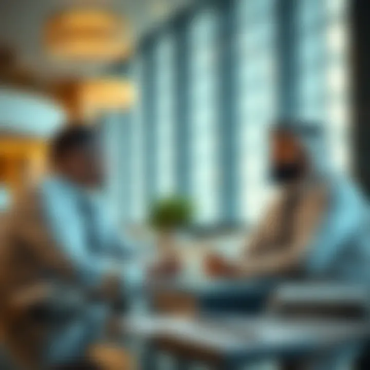 Abdul Wahed Bin Shabib discussing investment strategies