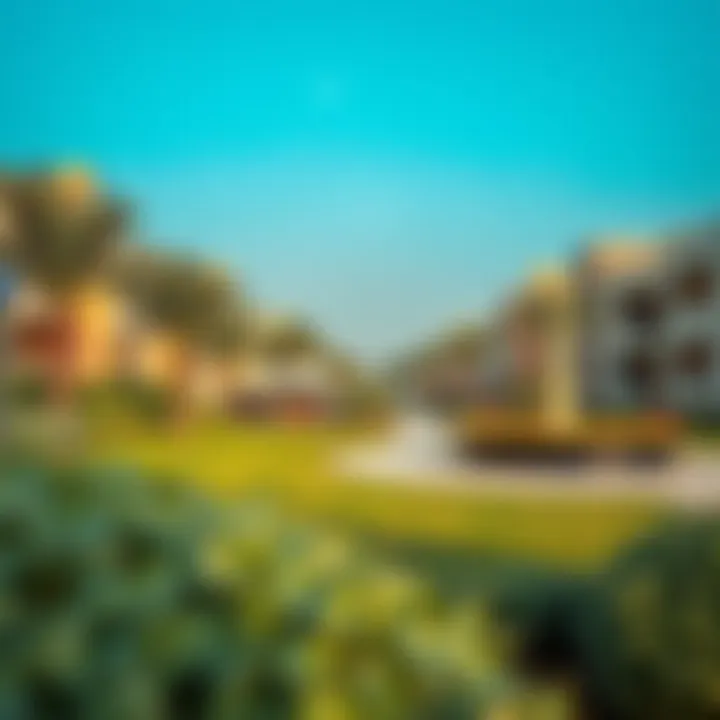 Outdoor Lifestyle in Jebel Ali A scenic park in Jebel Ali, highlighting the outdoor lifestyle options available for residents