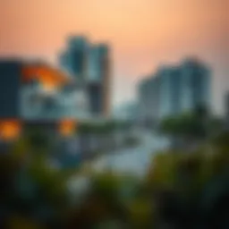 Overview of Jebel Ali residential area showcasing its modern architecture and community layout