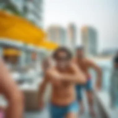 Vibrant leisure activities at Jumeirah Beach Residence
