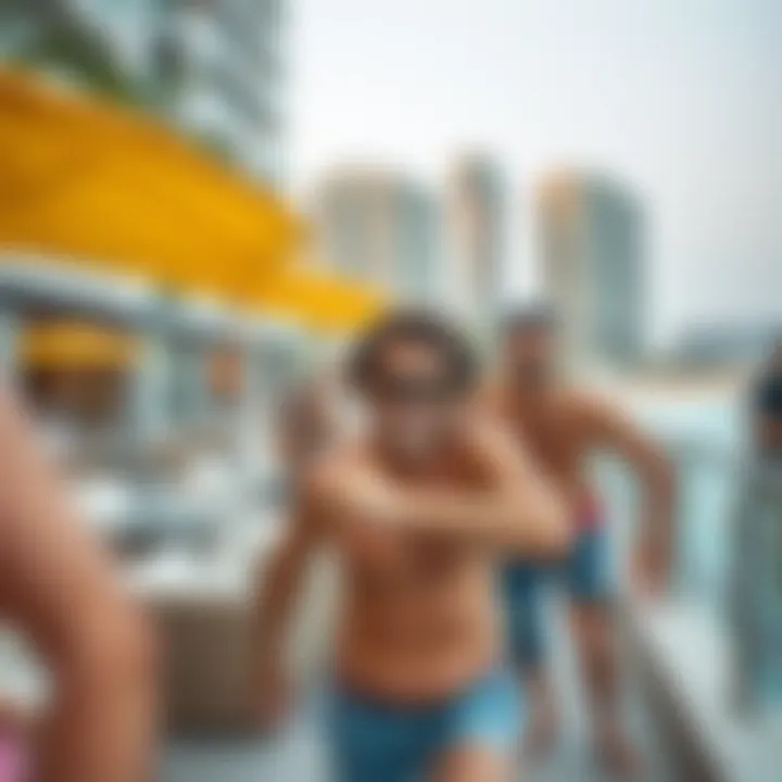 Vibrant leisure activities at Jumeirah Beach Residence