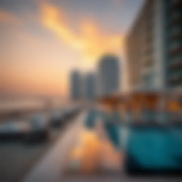 Luxurious beachfront lifestyle at Jumeirah Beach Residence