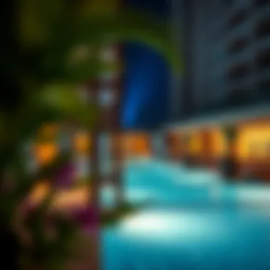 Luxurious amenities at Jumeirah Heights West including the swimming pool and recreational areas