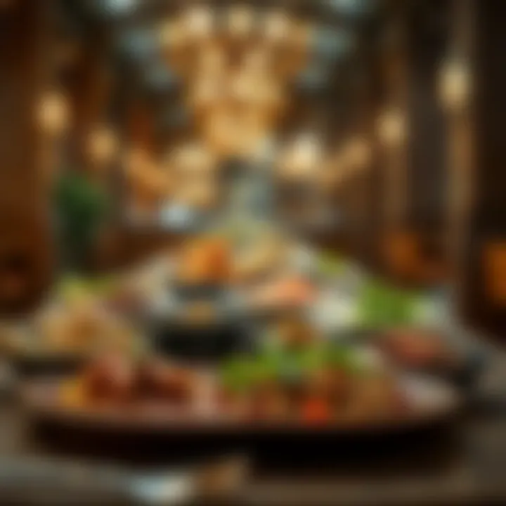 A diverse selection of dishes representing the rich flavors available at the restaurant.