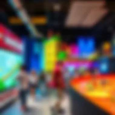 Interactive Learning at Legoland® Dubai Visitors exploring interactive exhibits that combine education and entertainment