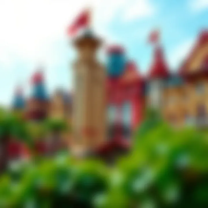 Architectural Wonders at Legoland® Dubai Intricate LEGO structures highlighting architectural creativity