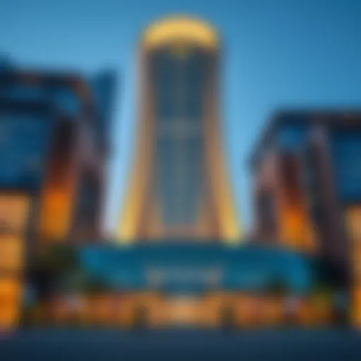 Majid Al Futtaim Group headquarters showcasing modern architecture