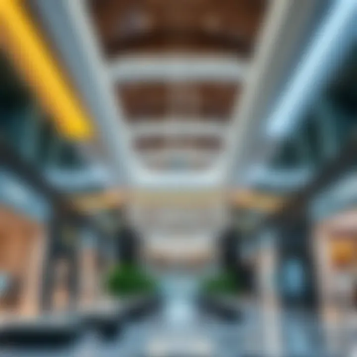 Interior of the Mall featuring luxurious retail spaces
