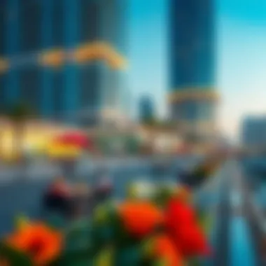 Vibrant lifestyle surrounding Marina Quays North Tower