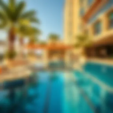 Luxurious amenities in a Millennium Al Barsha property