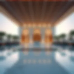 Architectural design of Murooj Al Furjan