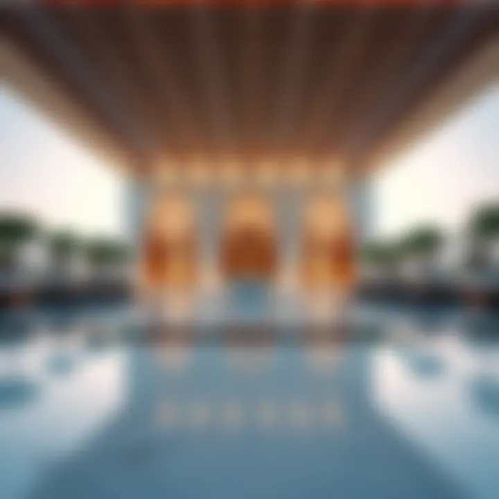 Architectural design of Murooj Al Furjan