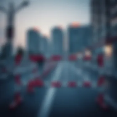 Challenges in online contract execution visualized with barriers