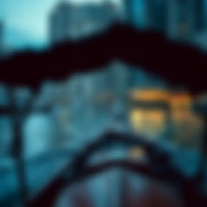 Traditional abra boat navigating through Dubai Creek