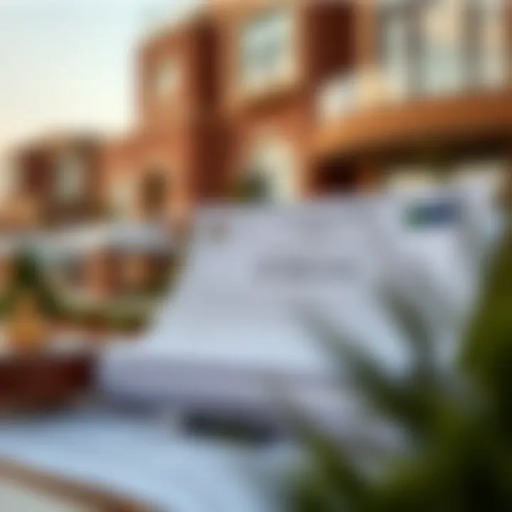 Legal documents related to property transactions in Dubai