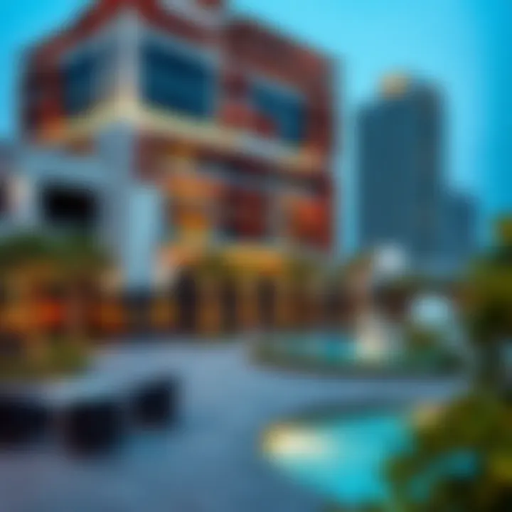 The vibrant lifestyle amenities surrounding Park Island