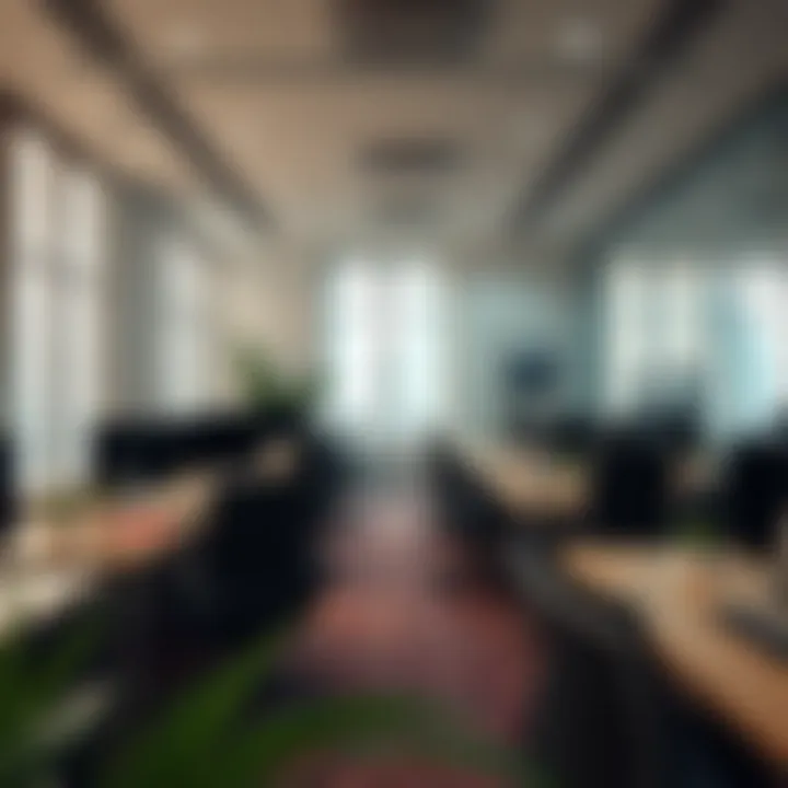 Office setting during Ramadan