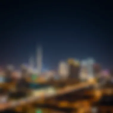 UAE skyline during Ramadan