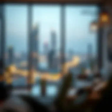 Market analysis graphs depicting rental trends in Dubai