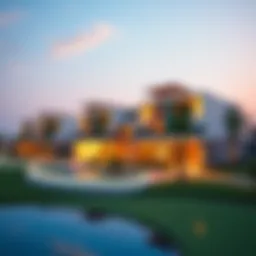 Stunning view of Samana Golf Views residential complex showcasing modern architecture