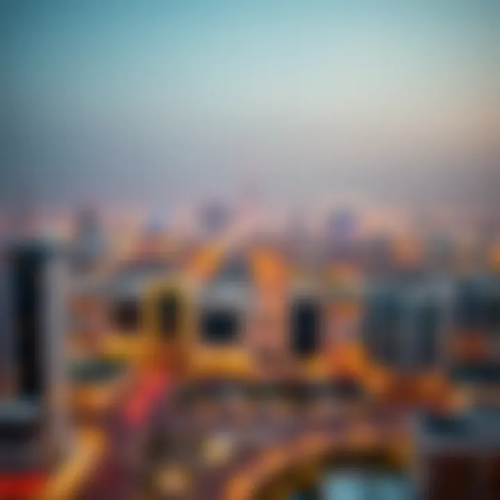 Al Barsha Skyline Overview Panoramic view of Al Barsha skyline