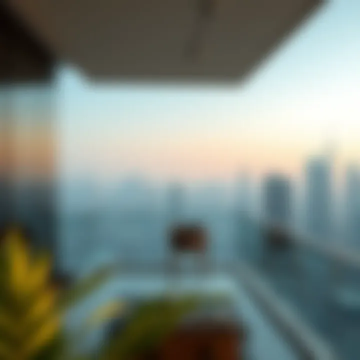 Breathtaking Views from Tameem House in Barsha Heights Stunning views from Tameem House showcasing Dubai skyline