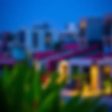 A vibrant neighborhood in Dubai illustrating lifestyle aspects