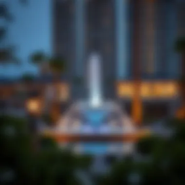 Surrounding Developments of The Pointe Water Fountain Surrounding developments enhancing The Pointe Water Fountain's environment