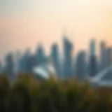 Stunning skyline of Dubai showcasing innovative architecture