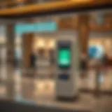 UAE Pass kiosk showcasing digital identity management