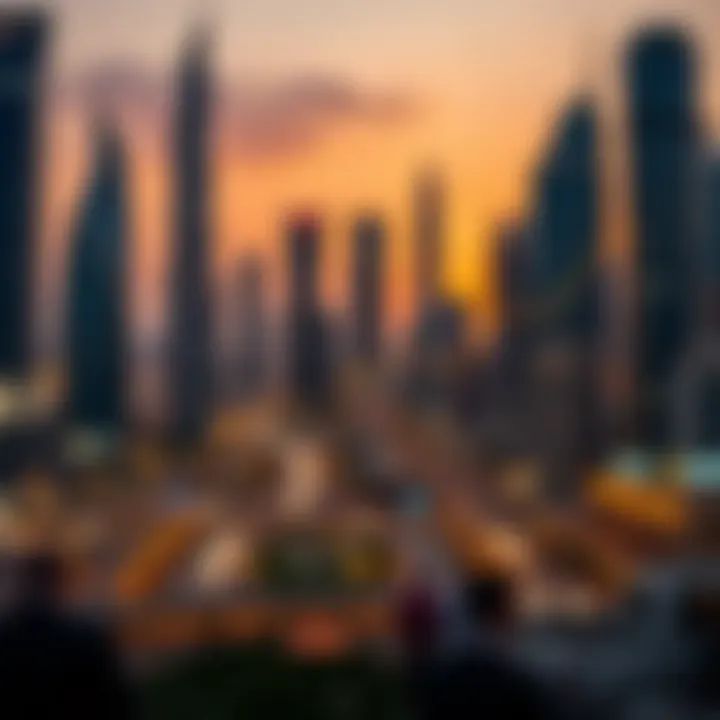 Graph illustrating foreign investment trends in Dubai Free Zones