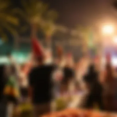 Community events celebrating national holidays