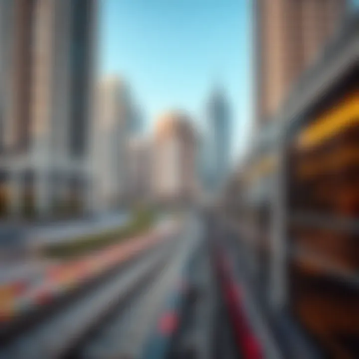 Real estate developments near Dubai Metro stations