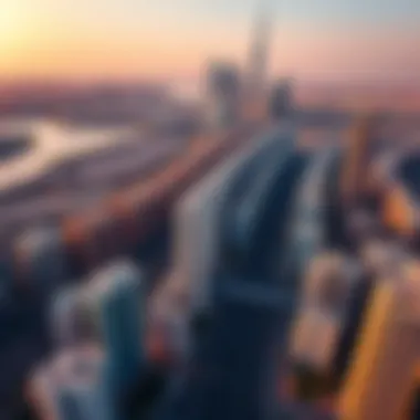 Aerial view of Dubai showcasing various residential areas