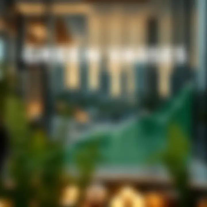 Chart depicting the impact of green visas on the real estate market