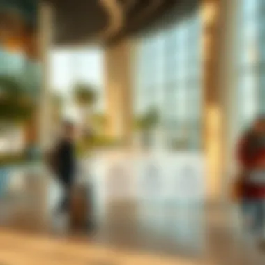 Diagram showing implications of visa status for travelers