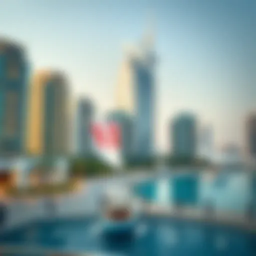 Visual representation of various Dubai visa types