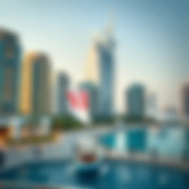 Visual representation of various Dubai visa types