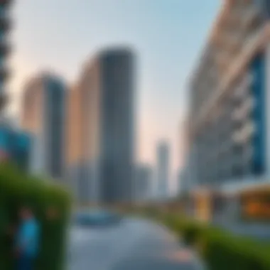 Investment potential highlighted by the vibrant developments around Verdana Residence